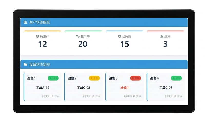 实时调度看板概览