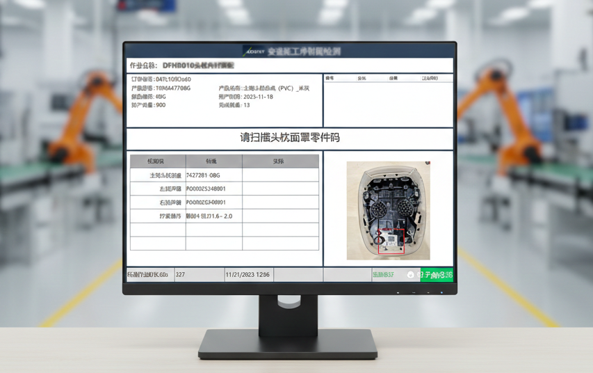智能工位屏产品展示